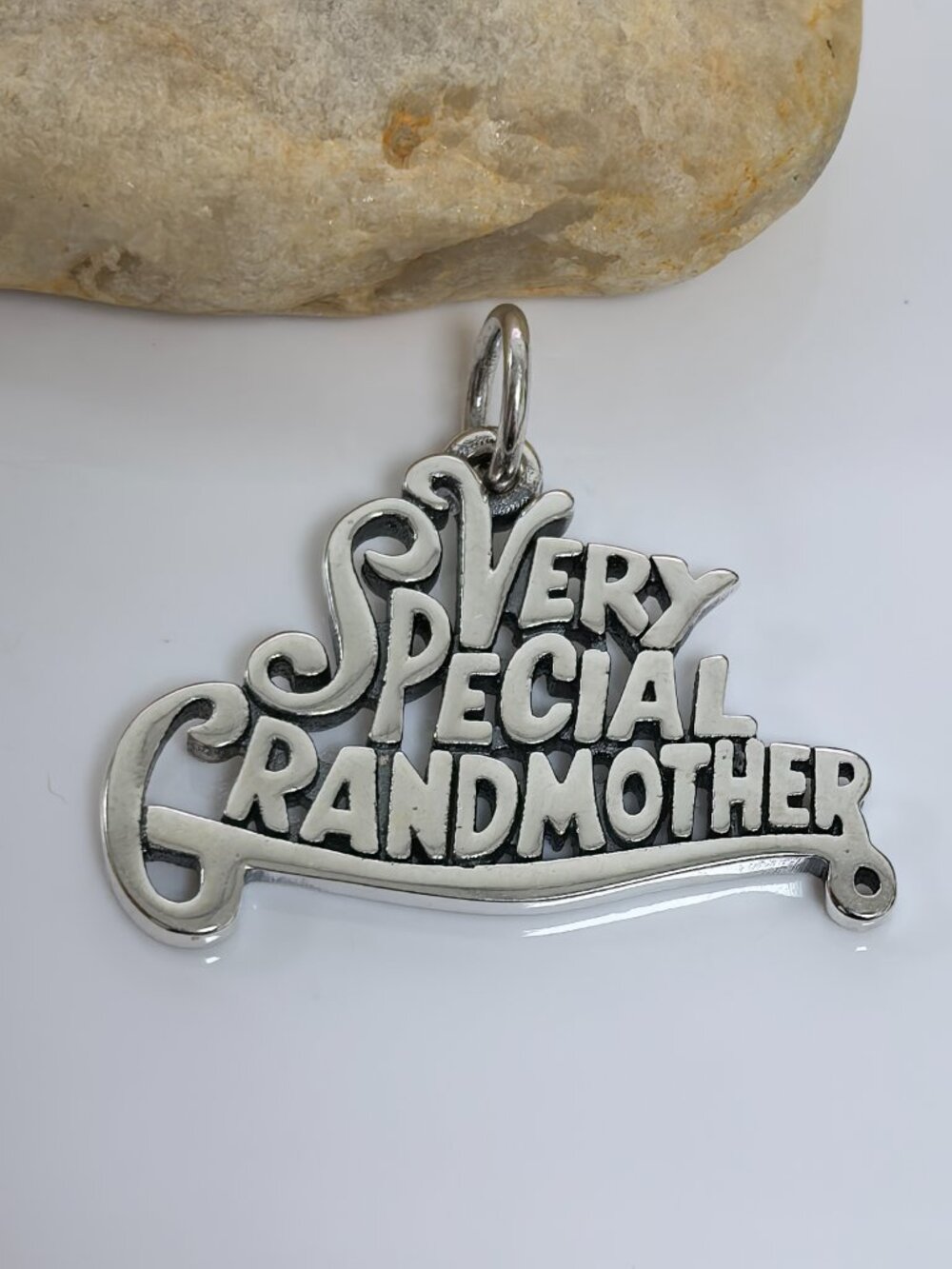 James Avery "Very Special Grandmother" Charm, S925 Silver Jewelry (Women's)